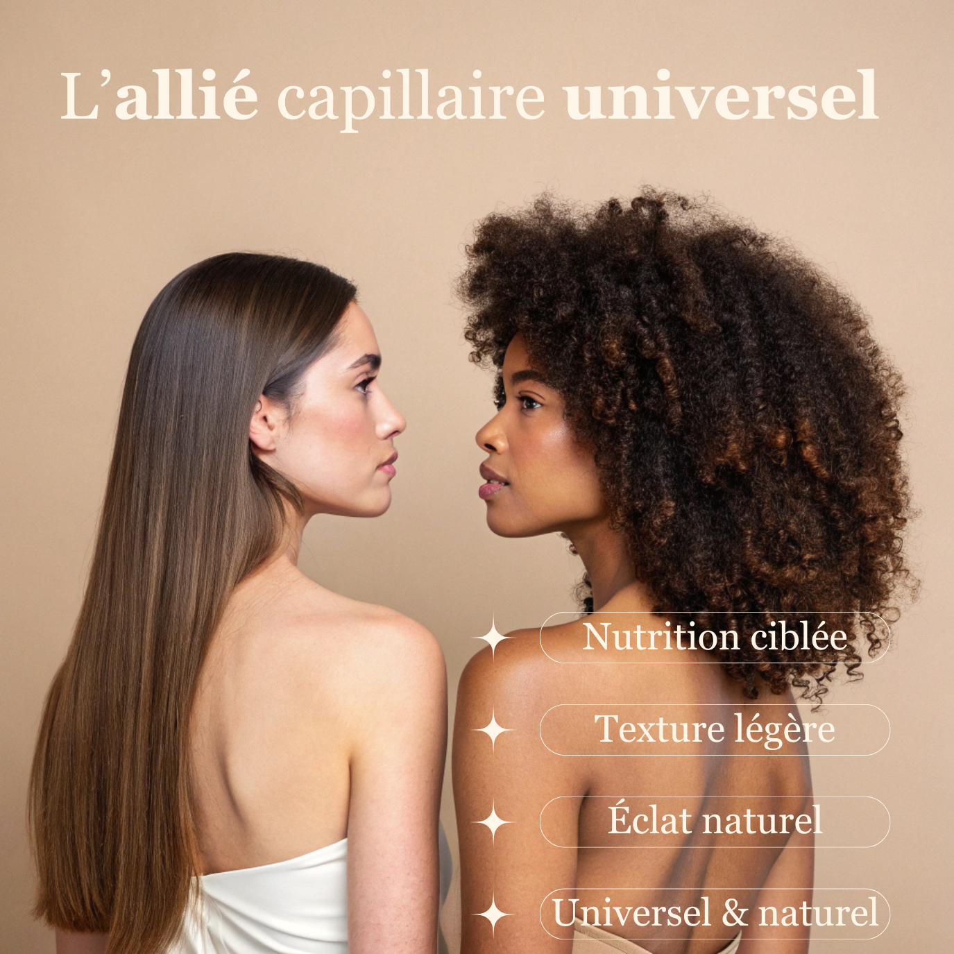 Chute, casse, cheveux ternes ? Redonnez vie à votre chevelure dès les premières semaines.